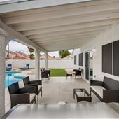 1 Story Home on Corner Lot with Pool Spa and Patio